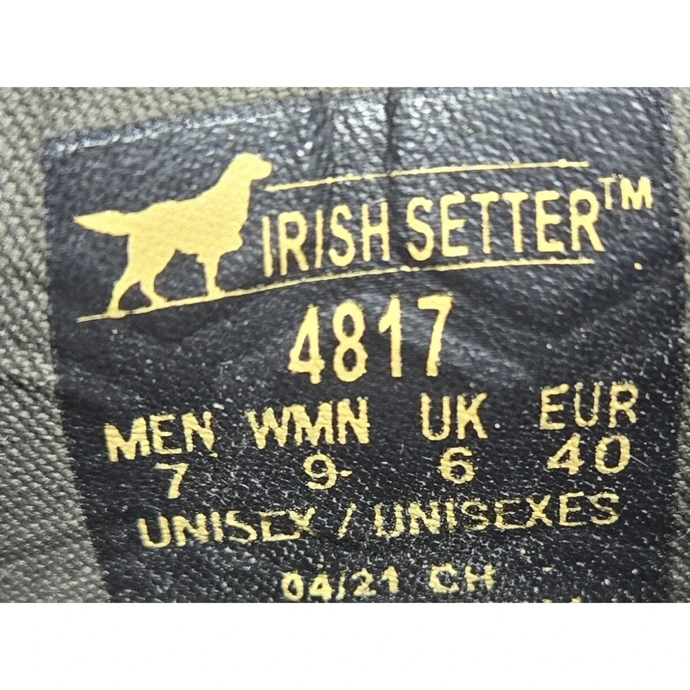 Irish Setter Mud‎ Paw Shoes Mens 7 Womens 9 Rubber Low Rise Slip On Hunting